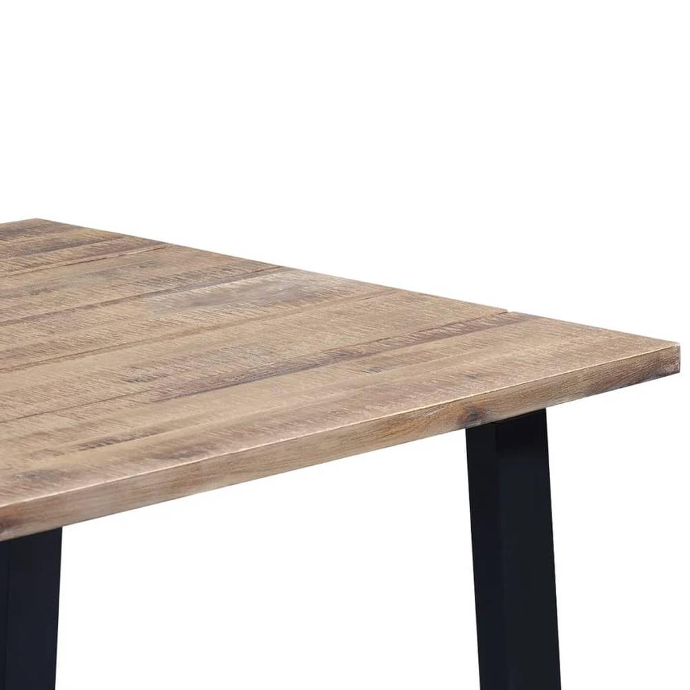 Vidaxl Dining Table Solid Acacia Wood 66.9"X35.4", 245689
