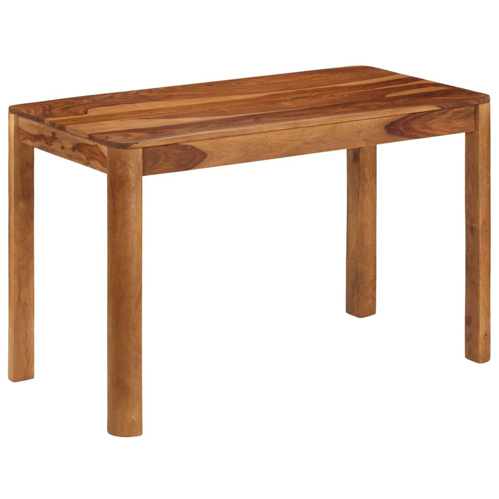 Image of Vidaxl Dining Table Solid Sheesham Wood 47.2"X23.6"X29.9", 246256