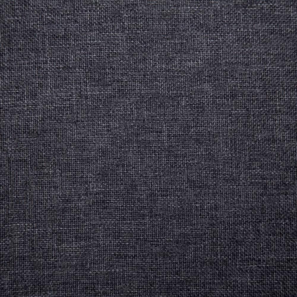 Vidaxl Cube Armchair Dark Gray Fabric, 282261