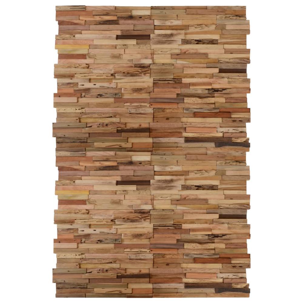 This is the image of vidaXL Wall Cladding Panels - 20 pcs - Recycled Teak - 21.5 ft² (279065)