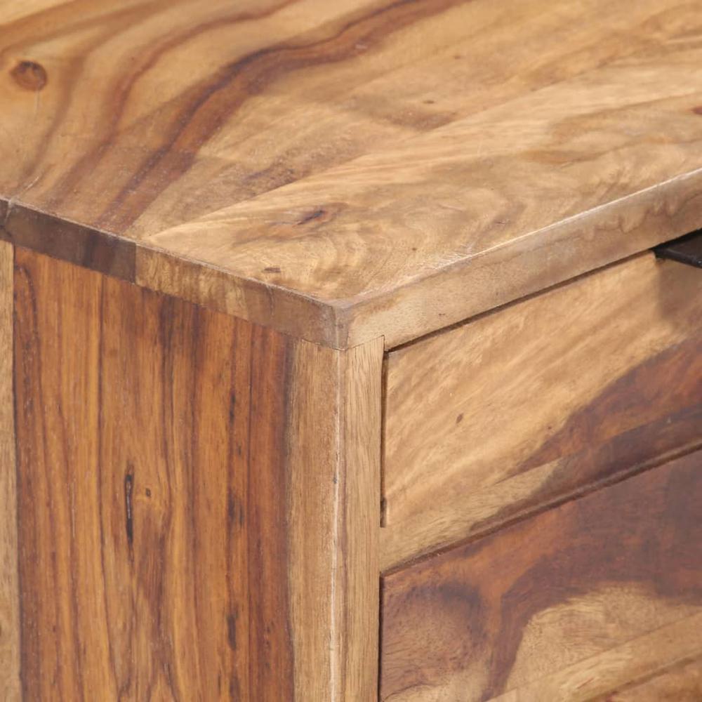 Vidaxl Bedside Cabinet 15.7"X11.8"X19.7" Solid Sheesham Wood, 287363