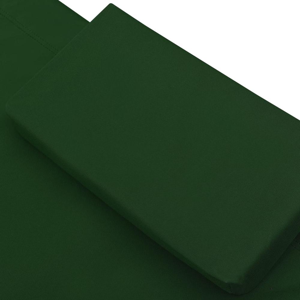 Vidaxl Outdoor Lounge Bed Fabric Green 3530