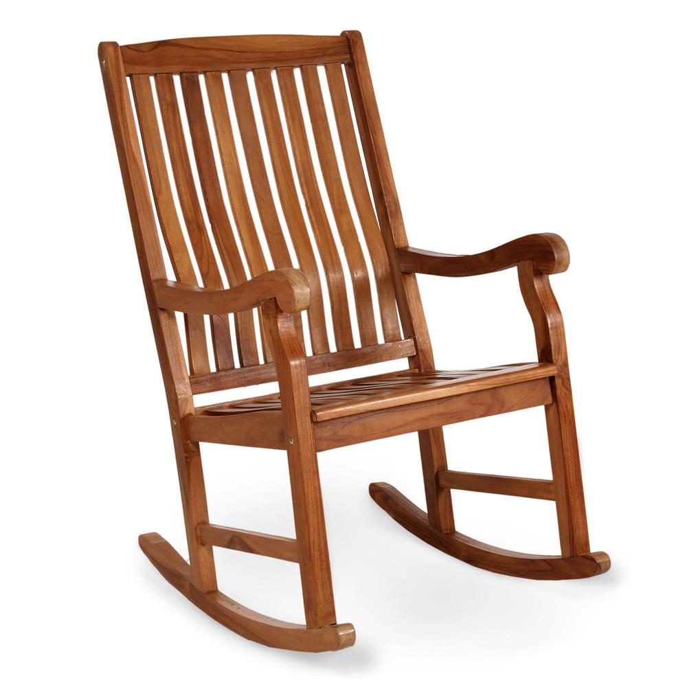 Image of Teak Rocking Chair