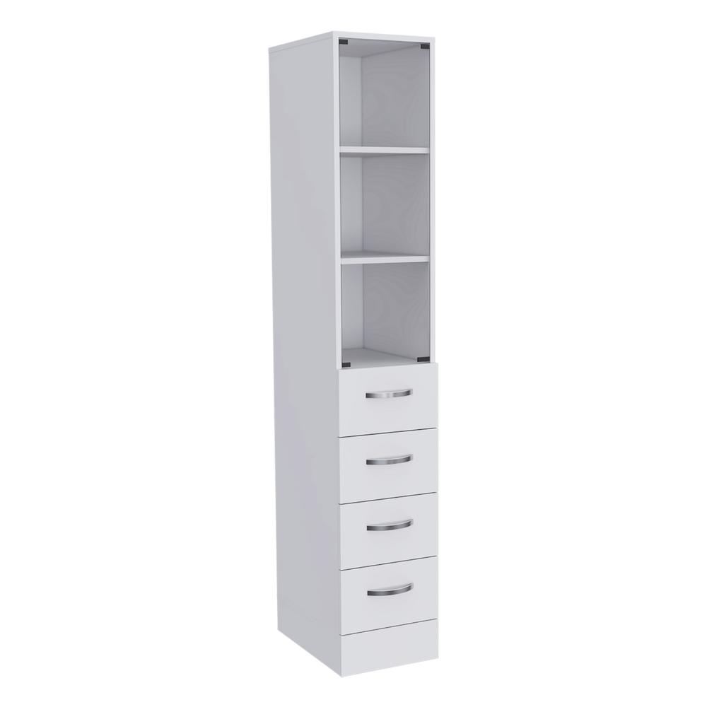 Image of Magna Linen Cabinet-White