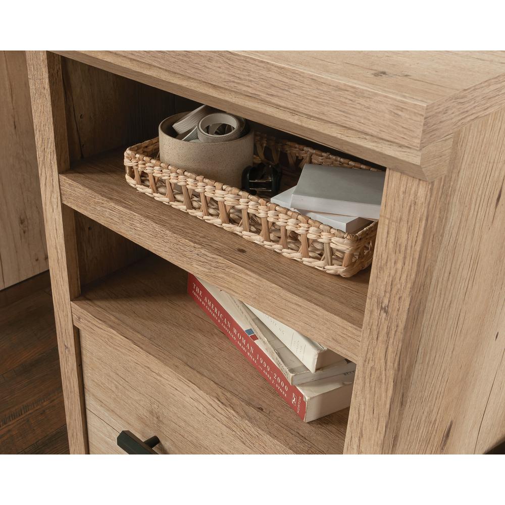 Desk With File Drawer In Prime Oak