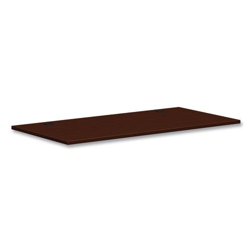 Image of Mod Worksurface, Rectangular, 60W X 30D, Traditional Mahogany