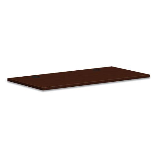 Image of Mod Worksurface, Rectangular, 48W X 24D, Traditional Mahogany