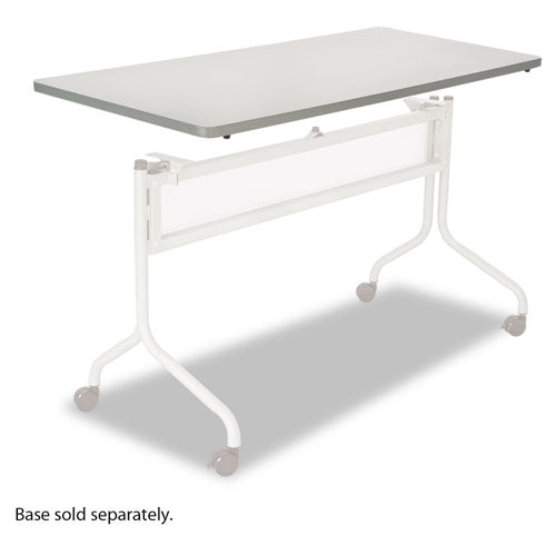 Mobile Training Table Top, Rectangular, 60w x 24d, Gray