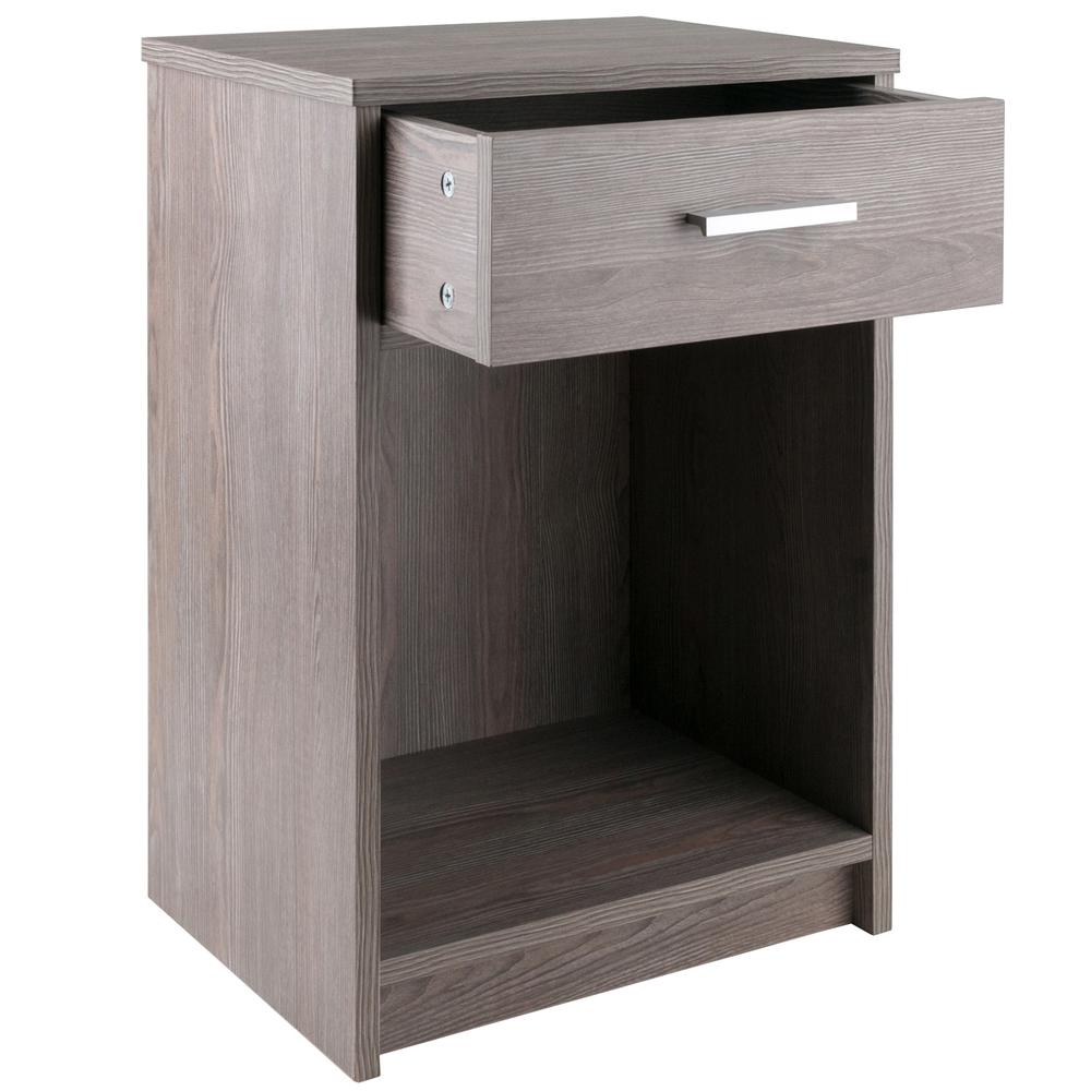 Image of Rennick Accent Table Ash Gray Finish