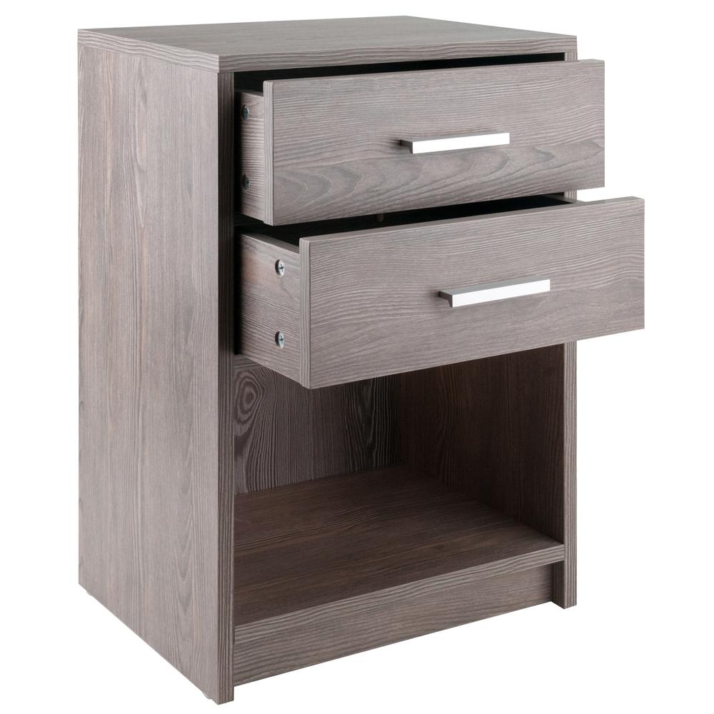 Image of Molina Accent Table Ash Gray Finish