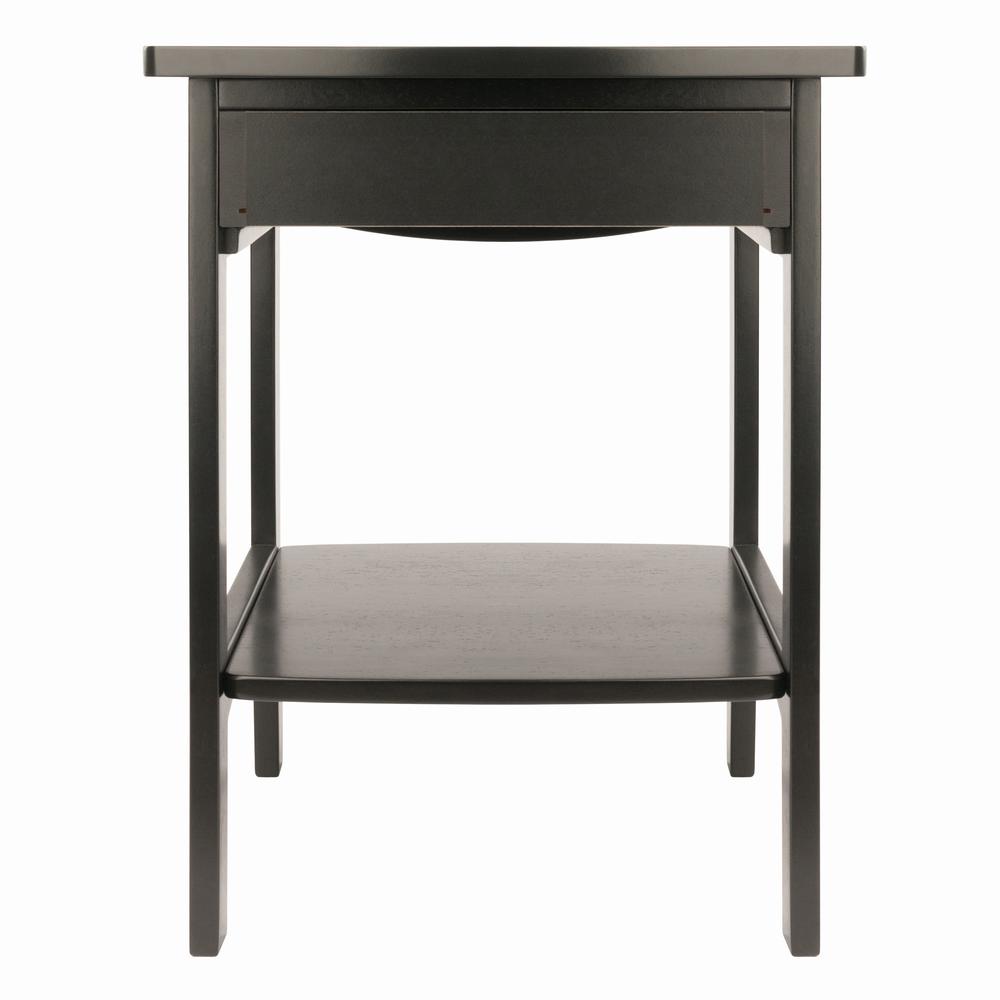 Claire Accent Table Black Finish