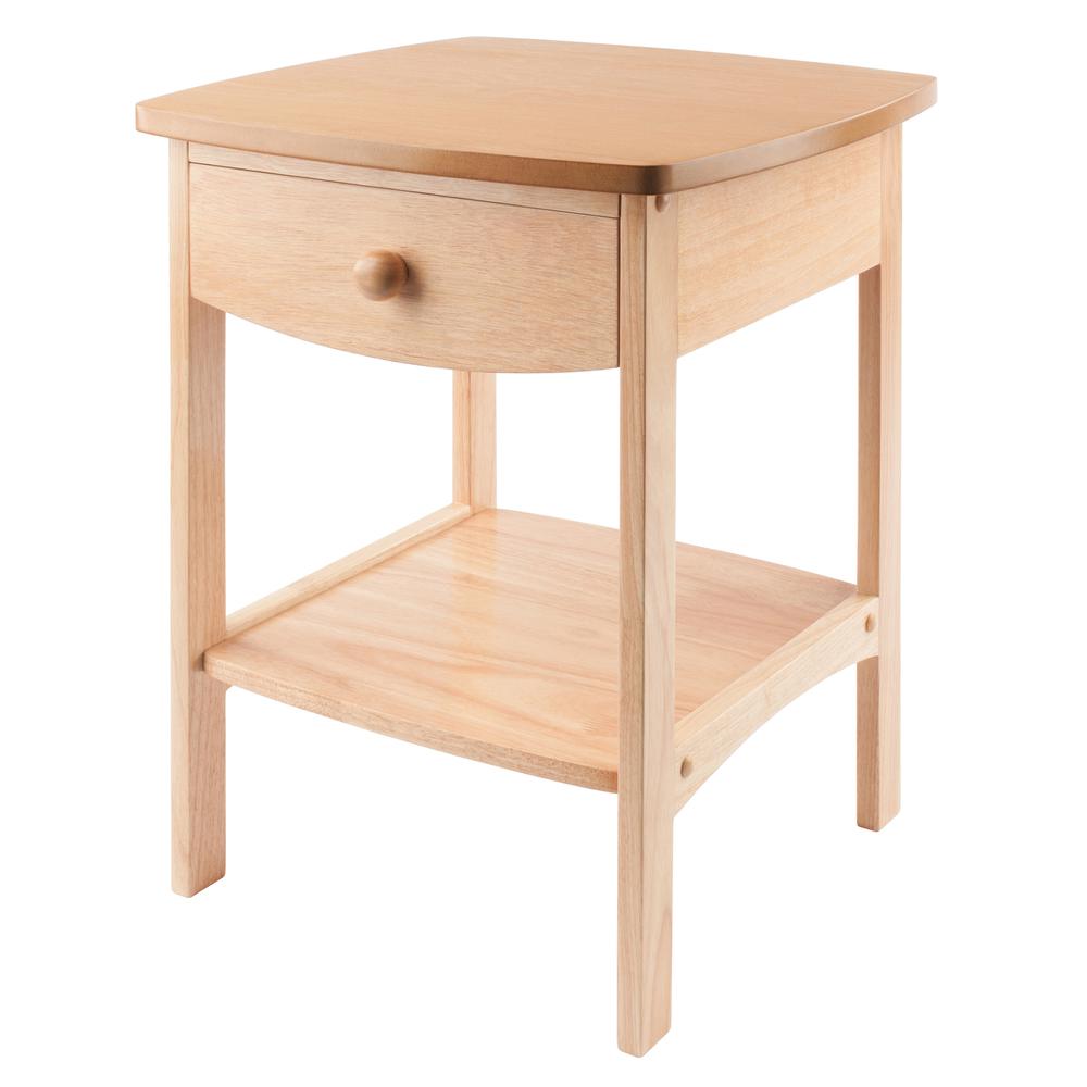 Image of Claire Accent Table Natural Finish