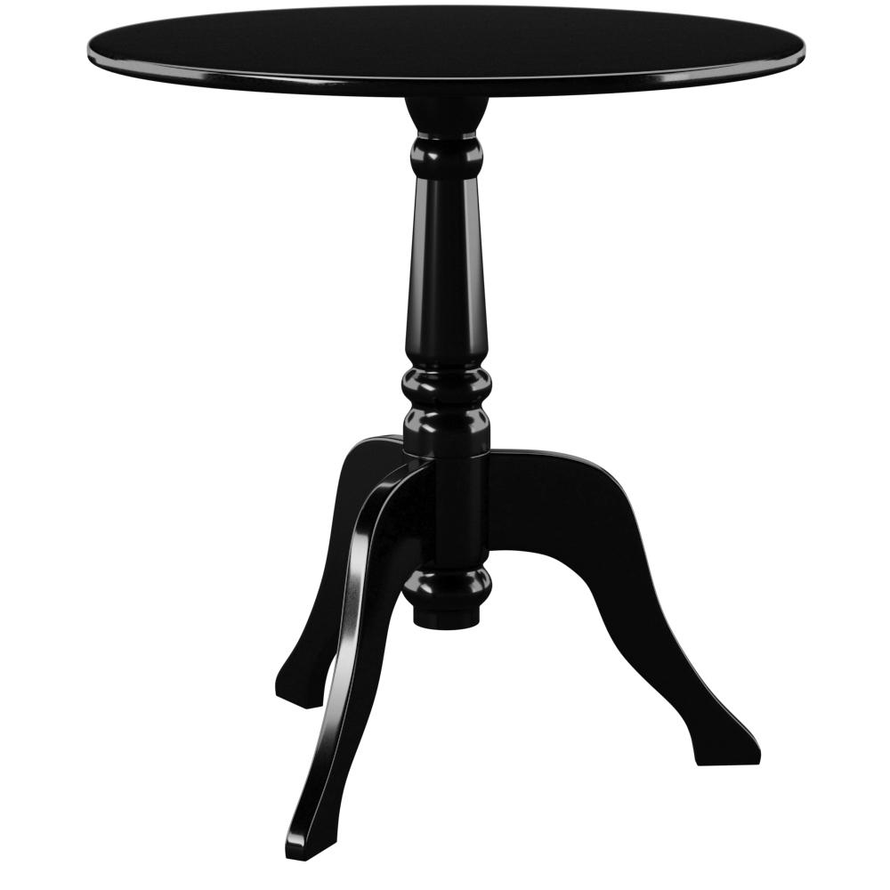 Image of Black Acrylic End Table