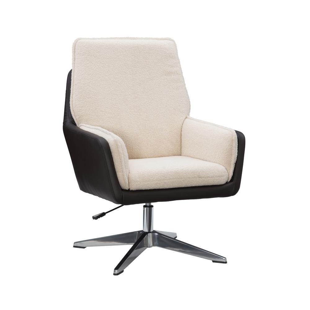 Image of Marion Swivel Chair Brown Natural