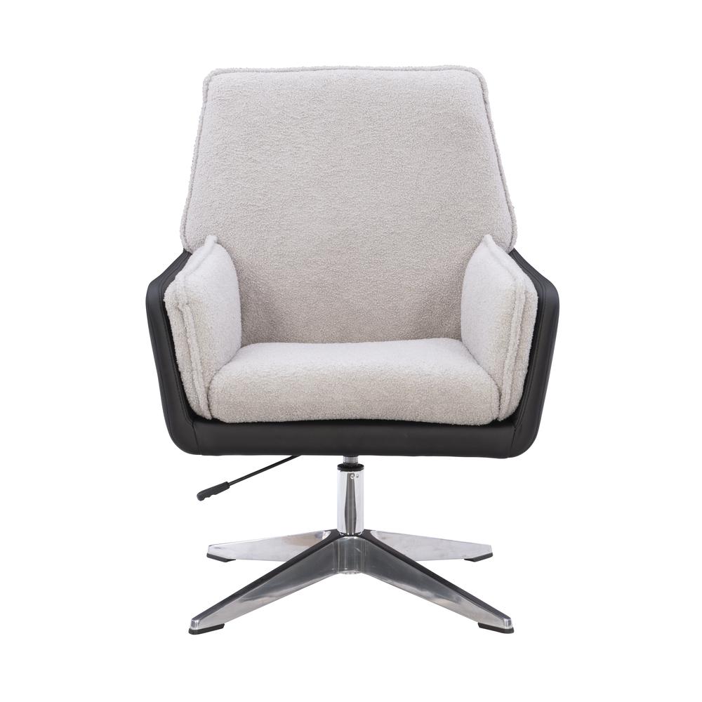 Marion Swivel Chair Black Grey