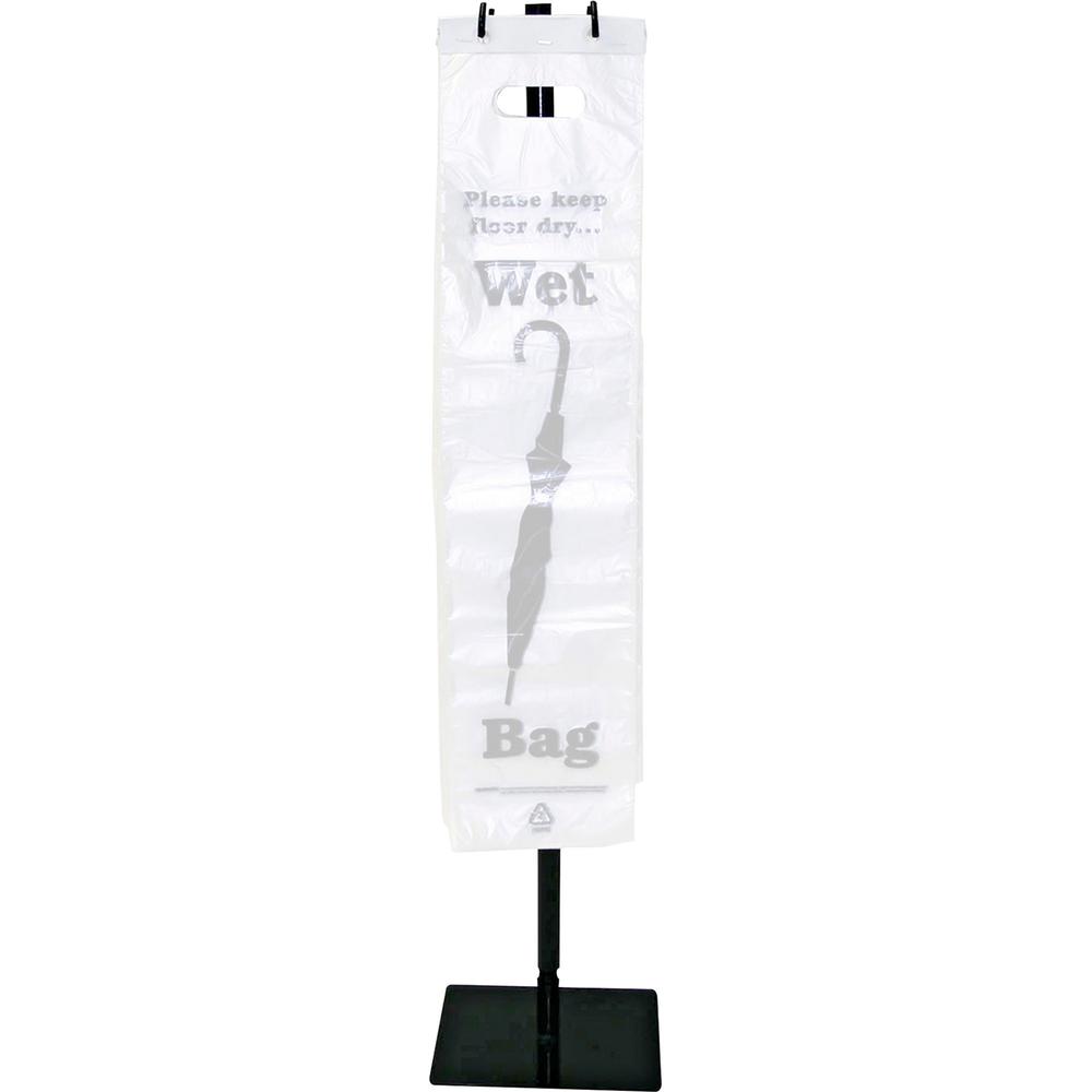 Tatco Umbrella Bag Stand - 40" x 10" - Steel - Black