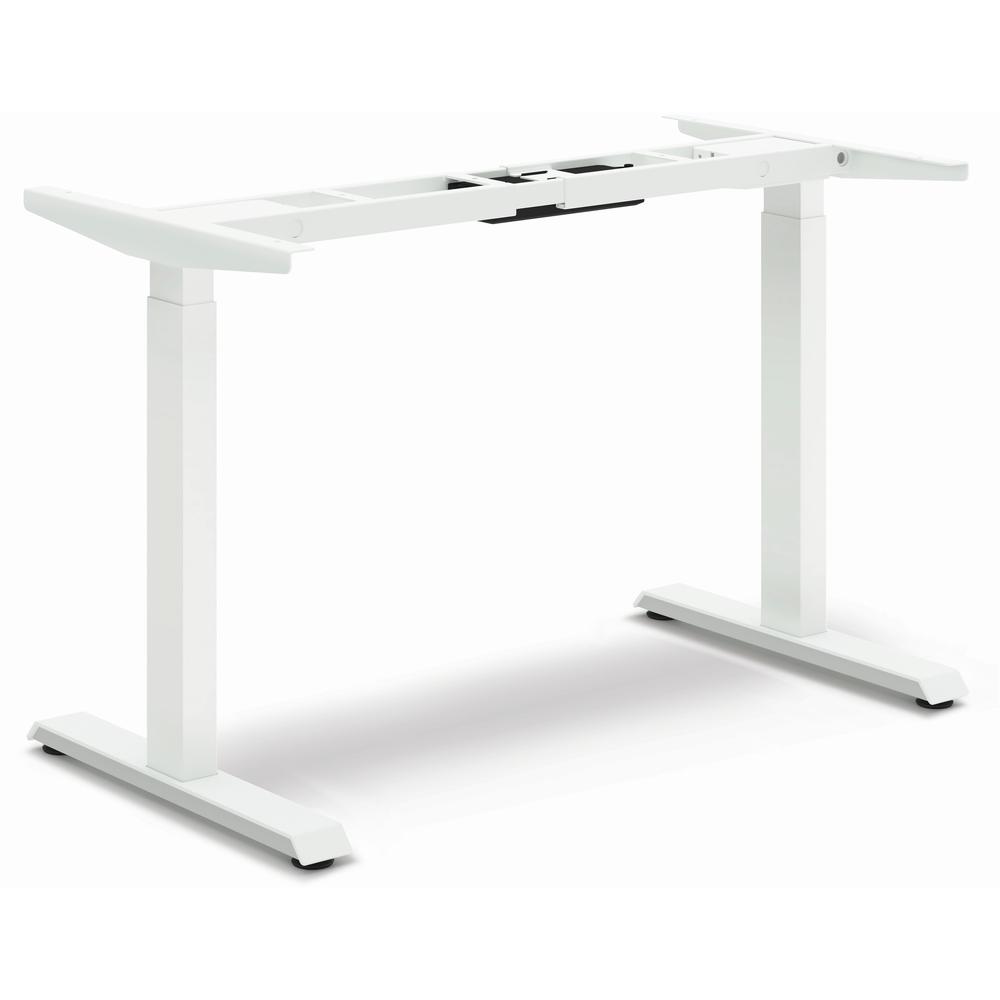 This is the image of HON Coordinate HHAB2S2L Table Base - White (Improved)