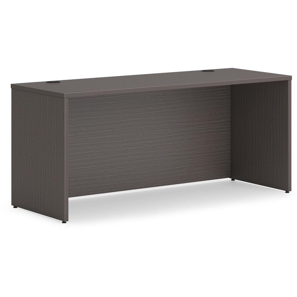 This is the image of HON Mod HLPLCS6624 Credenza Shell - 66" x 24" x 29" - Slate Teak Finish