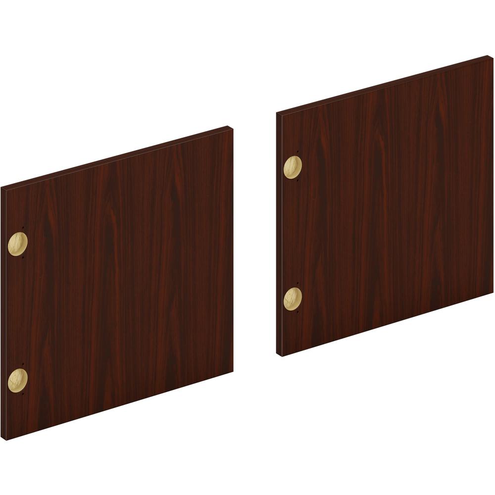 This is the image of HON Mod HLPLDR66LM Door - 66" - Traditional Mahogany Finish
