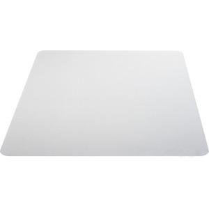 Lorell Hard Floor Chairmat - 53" x 45" x 0.13" - Polycarbonate - Clear