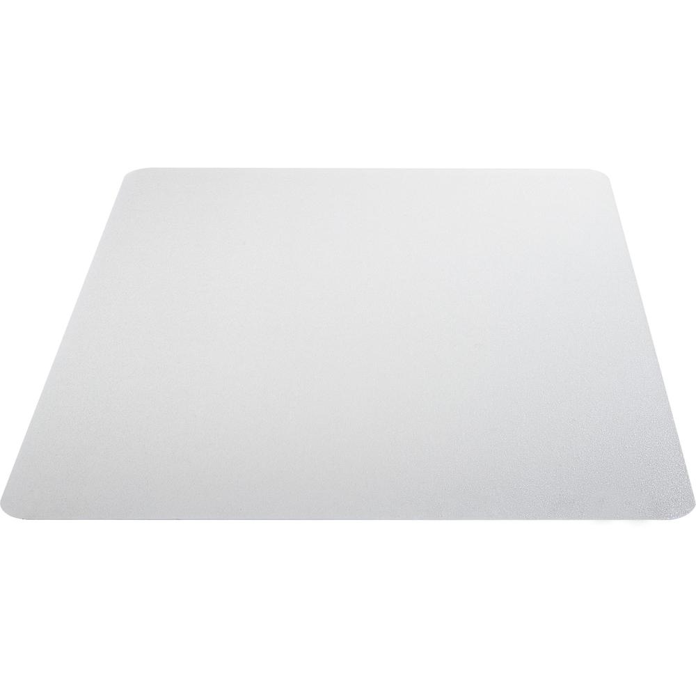 Lorell Hard Floor Chairmat - 48" x 36" x 0.13" - Polycarbonate - Clear