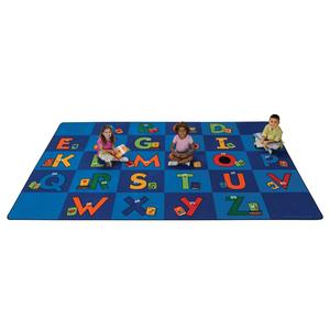 Carpets for Kids Reading Letters Library Rug - 12ft x 90" - Rectangle