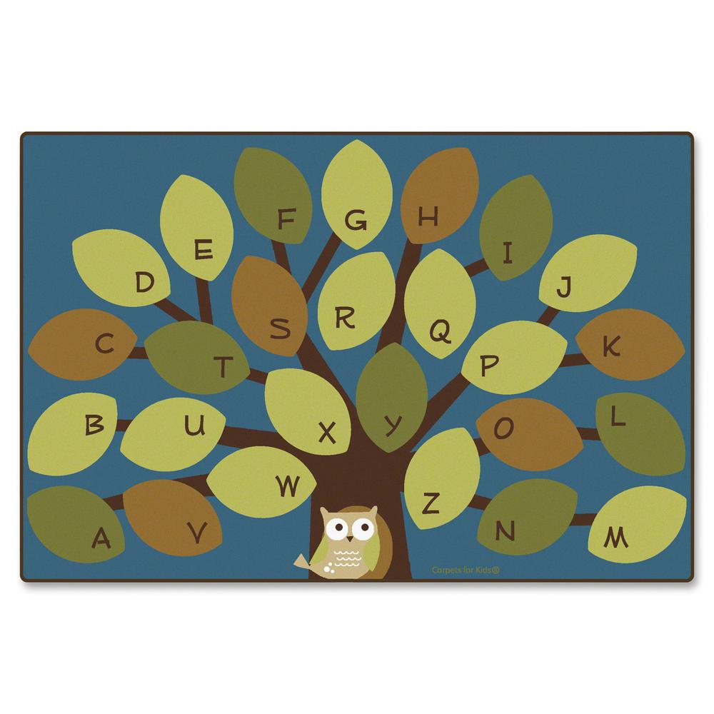 Carpets for Kids Owl-phabet Tree Woodland Rug - 72" x 48" Rectangle
