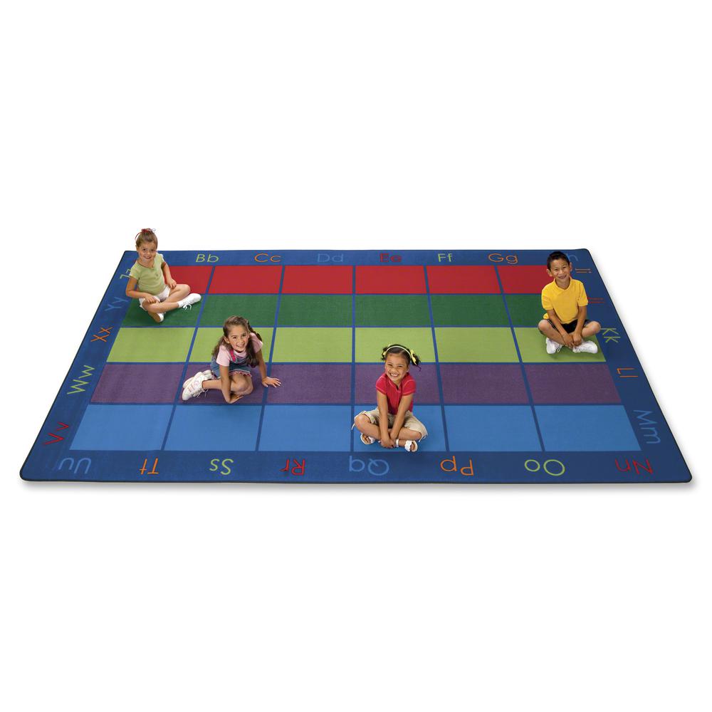 Carpets for Kids Colorful Places Seating Rug - 12 ft x 7.60" - Rectangle