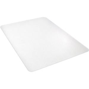 Lorell Hard Floor Chairmat - 60" x 46" x 0.13" - Polycarbonate - Clear