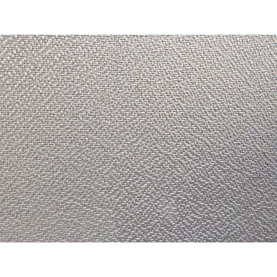 Lorell Gray Fabric Panels - 72.5" x 60" - Steel Frame - Gray - 1 Each