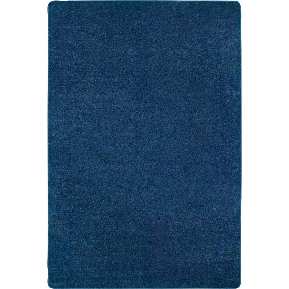 Carpets for Kids Mt. St. Helens Carpet Rug - 99.96" Length x 12 ft Width - Blueberry Blue Rectangle