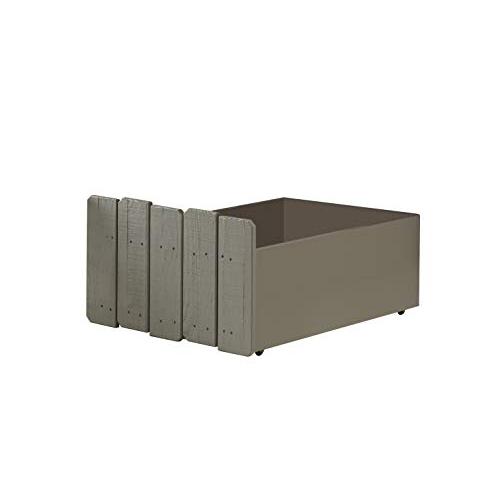 This is the image of Twin Tree House Loft Drawers - Rustic Grey